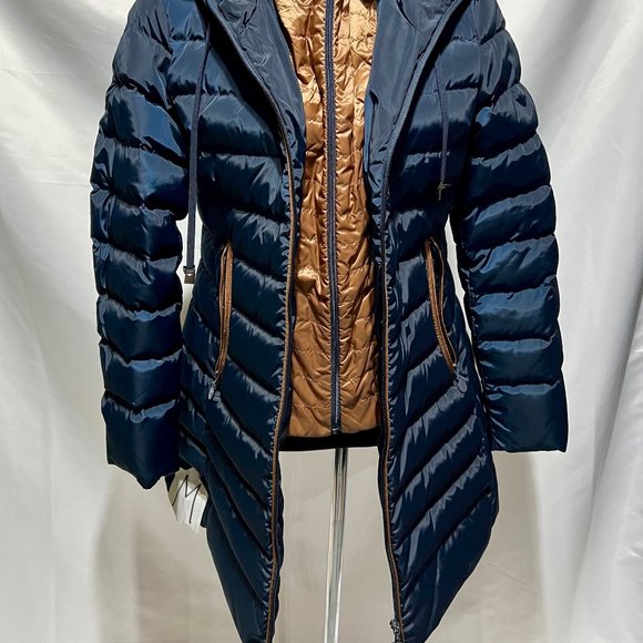 NEW Duck Down Flash Geo Super Warm Winter Coat & Puffer Jacket Plus Size - Picture 7 of 16